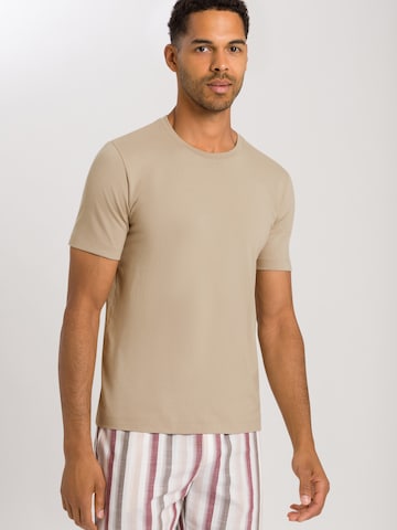 Hanro T-Shirt ' Living Shirts ' in Beige: predná strana