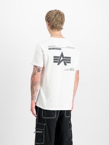 ALPHA INDUSTRIES Shirt in White