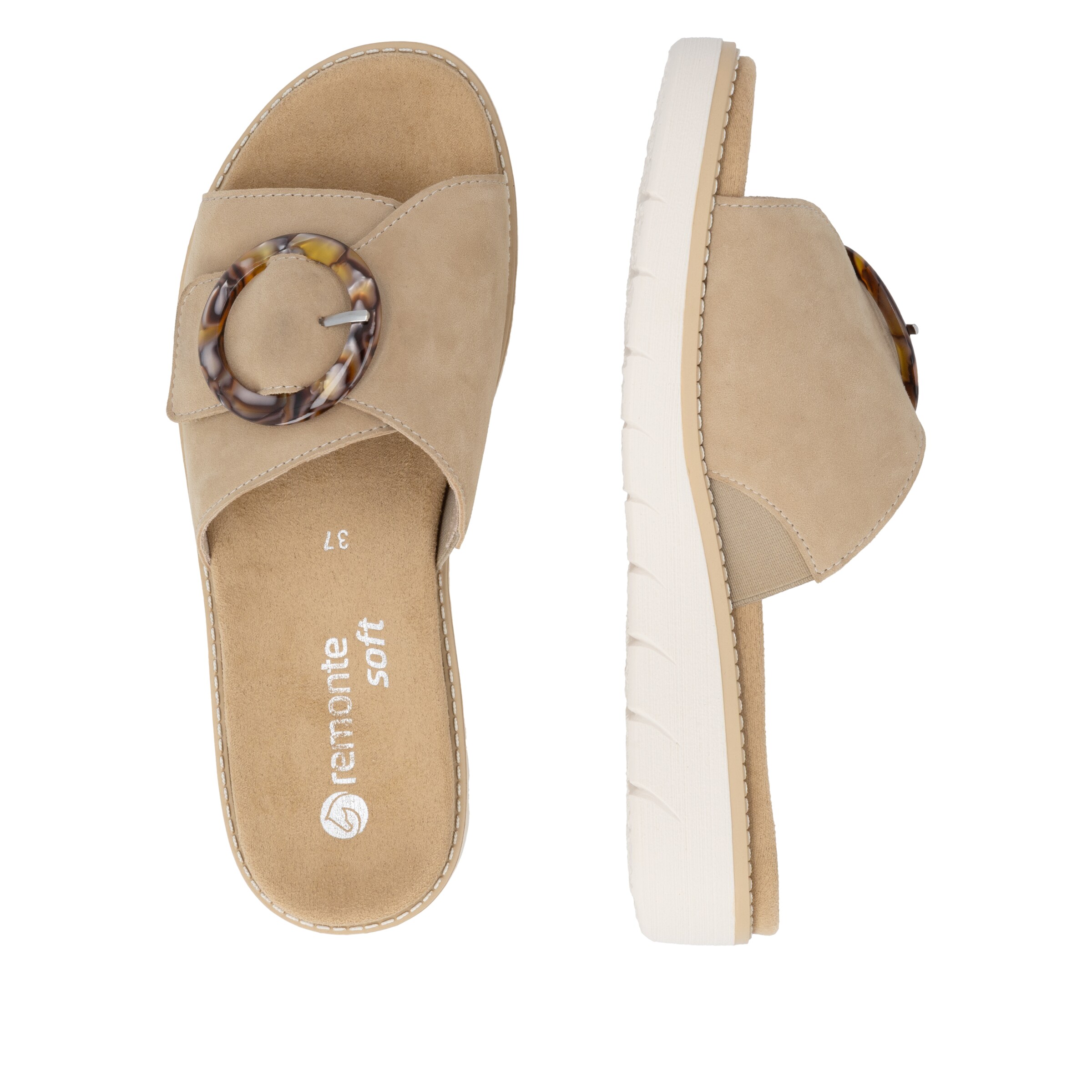 REMONTE Mules in Beige