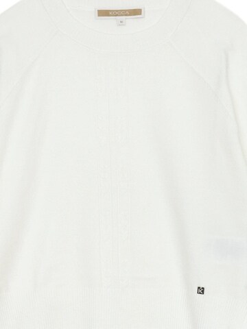 Kocca Pullover 'Virgilia' in Weiß