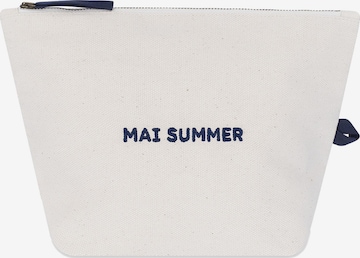 Poche ventrale 'Tropique Pouch' Maiswim en blanc : devant