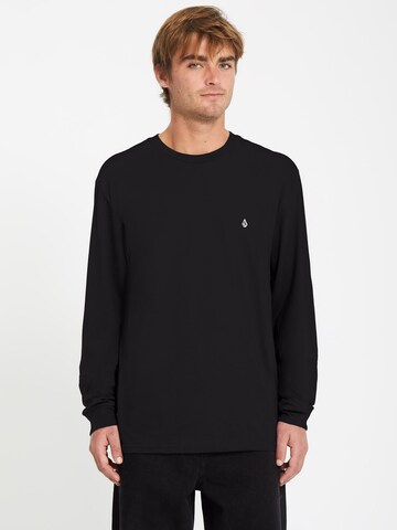 T-Shirt 'Stone Blanks' Volcom en noir : devant
