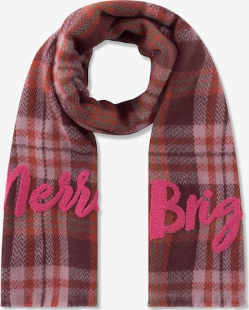 Écharpe CODELLO en rose : devant