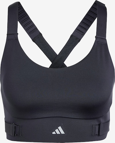 ADIDAS PERFORMANCE Sports Bra 'FastImpact Luxe' in Black / White, Item view