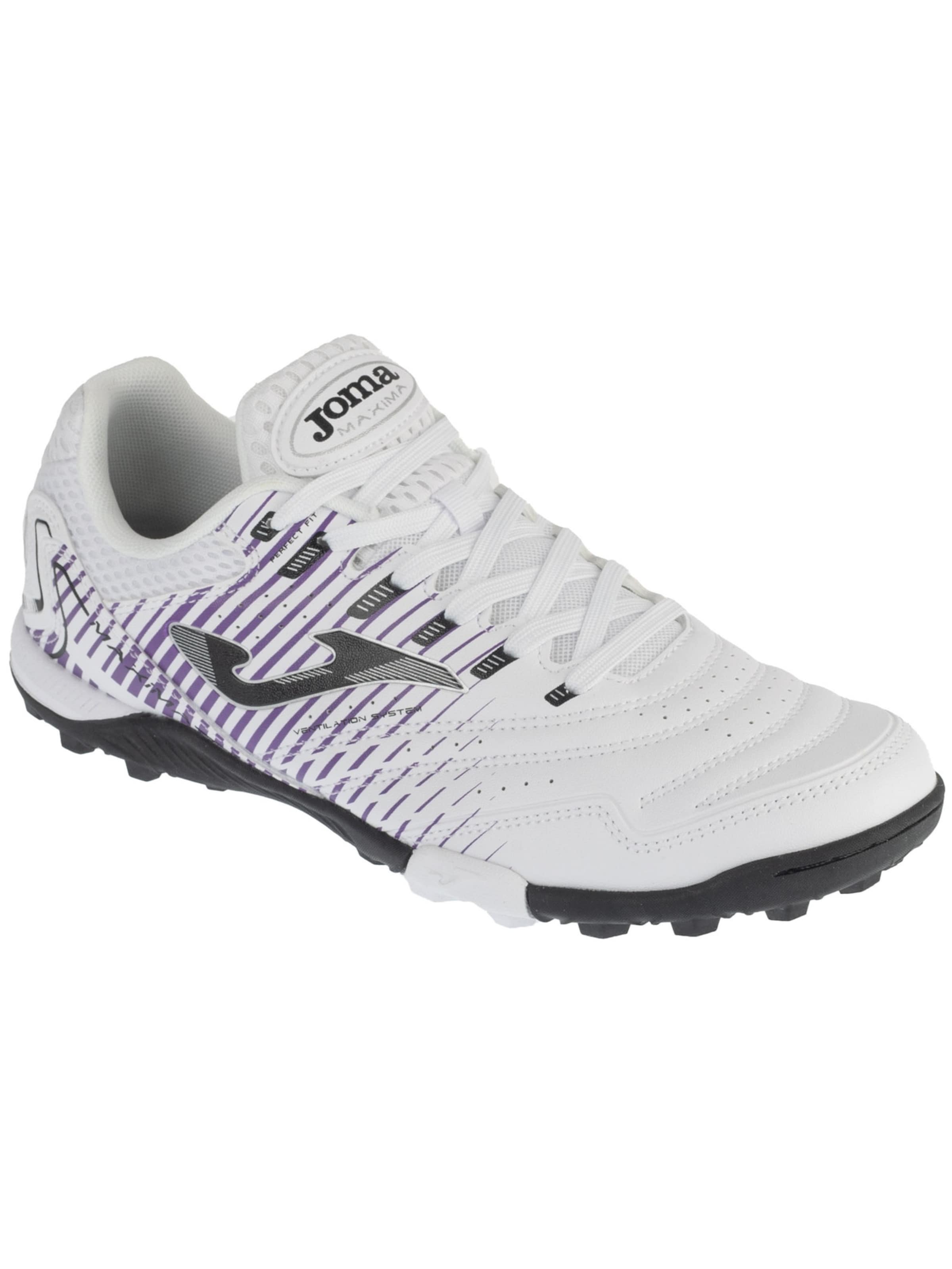 JOMA Soccer shoe 'Maxima 26 MAXS TF' in White: front