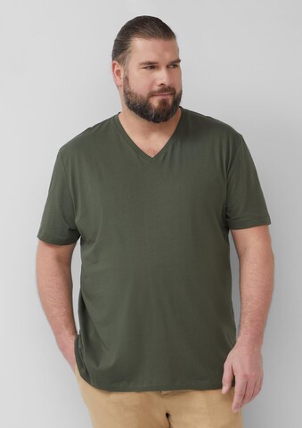 T-Shirt s.Oliver en vert : devant