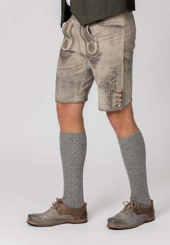 STOCKERPOINT Regular Trachtenhose 'Logan' in Grau