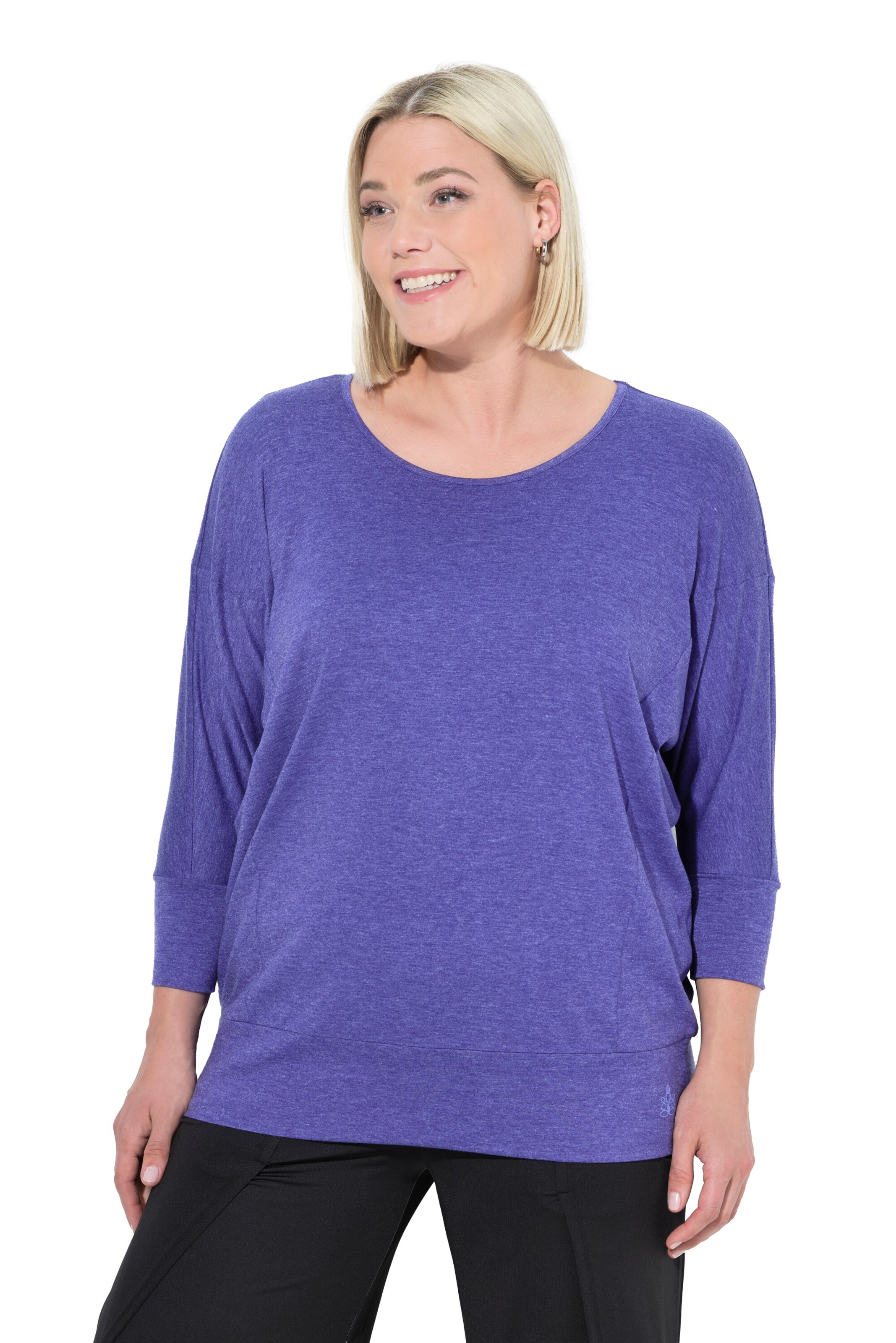 Ulla Popken Pullover in Lila: Vorderseite