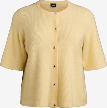 ZizziKardigan 'Cavista' - žuta boja: prednji dio