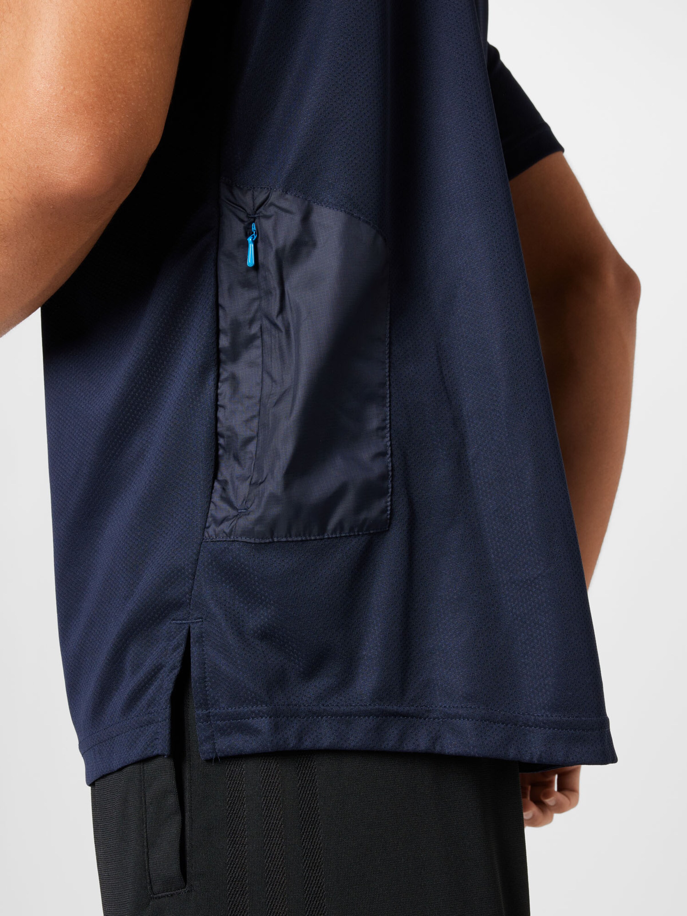 Sport T-Shirt fonctionnel ADIDAS PERFORMANCE en Bleu, Bleu Nuit 