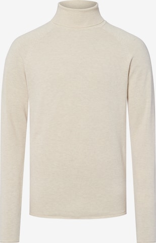 Pull-over ' Stockholm ' Nils Sundström en blanc : devant