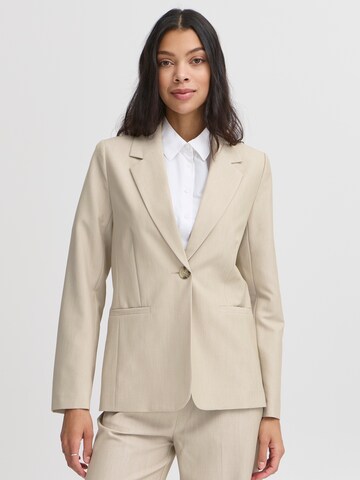 b.young Blazer ' BYDANTA' in Brown: front