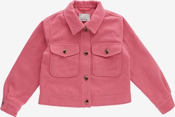 Little Pieces Between-Season Jacket 'Hina' in Pink: front