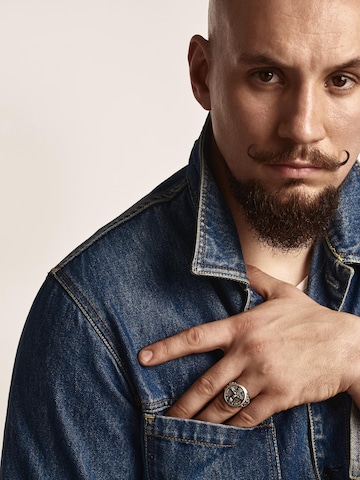 REYTEL Ring 'JESUS CHRIST HAVE MERCY ON US'‌‌‌ in Silber
