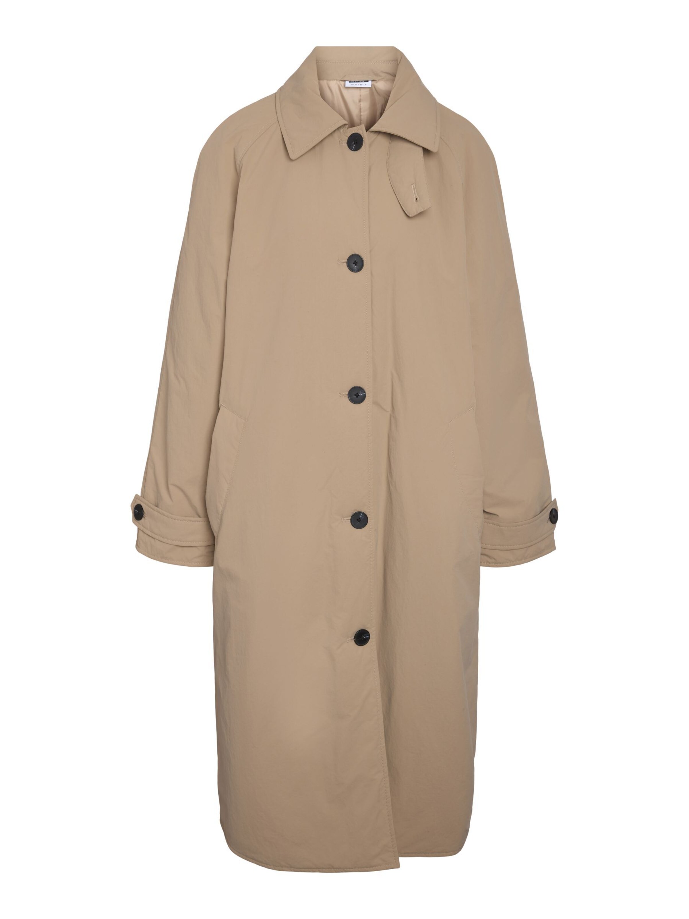 Noisy may Tussenmantel 'NMCarlie' in M in de kleur Taupe, Productweergave