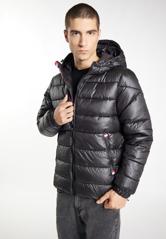 TUFFSKULL Winter Jacket 'Storm' in Black: front