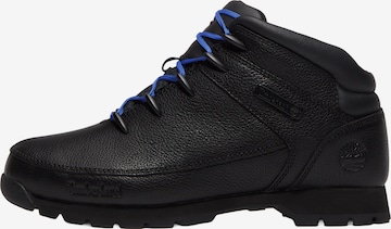 TIMBERLAND - Botas con cordones en negro: frente