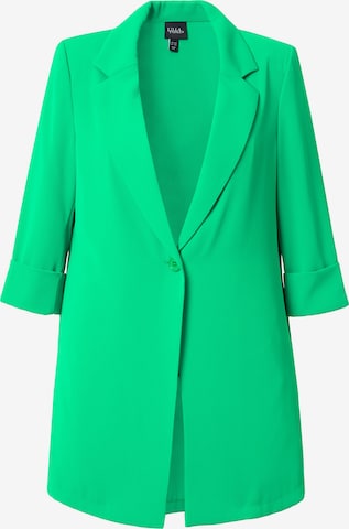 Blazer Ulla Popken en vert : devant