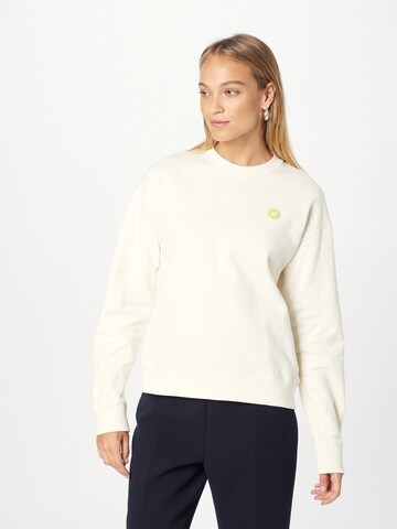 WOOD WOOD Sweatshirt 'Jess' in Weiß: predná strana