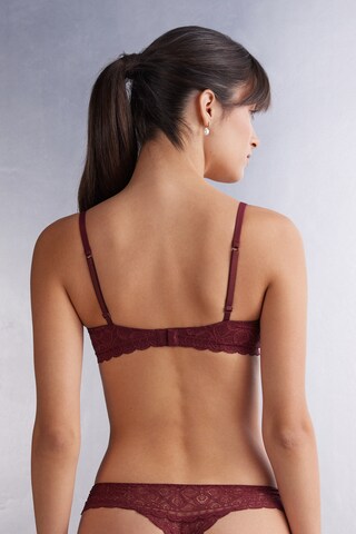 INTIMISSIMI Balconette Bra in Red