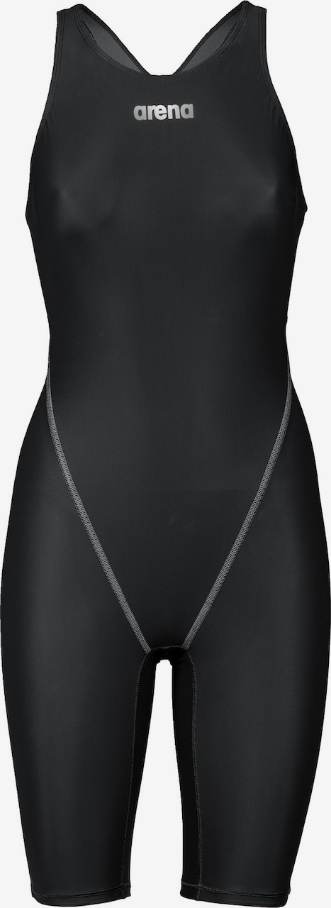 Costum de baie sport 'POWERSKIN ST NEXT OB' de la ARENA pe negru: față