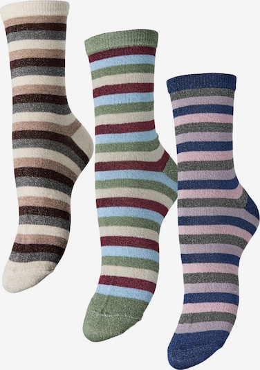 PIECES Socken in grau, Produktansicht