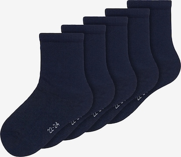 Chaussettes NAME IT en bleu : devant