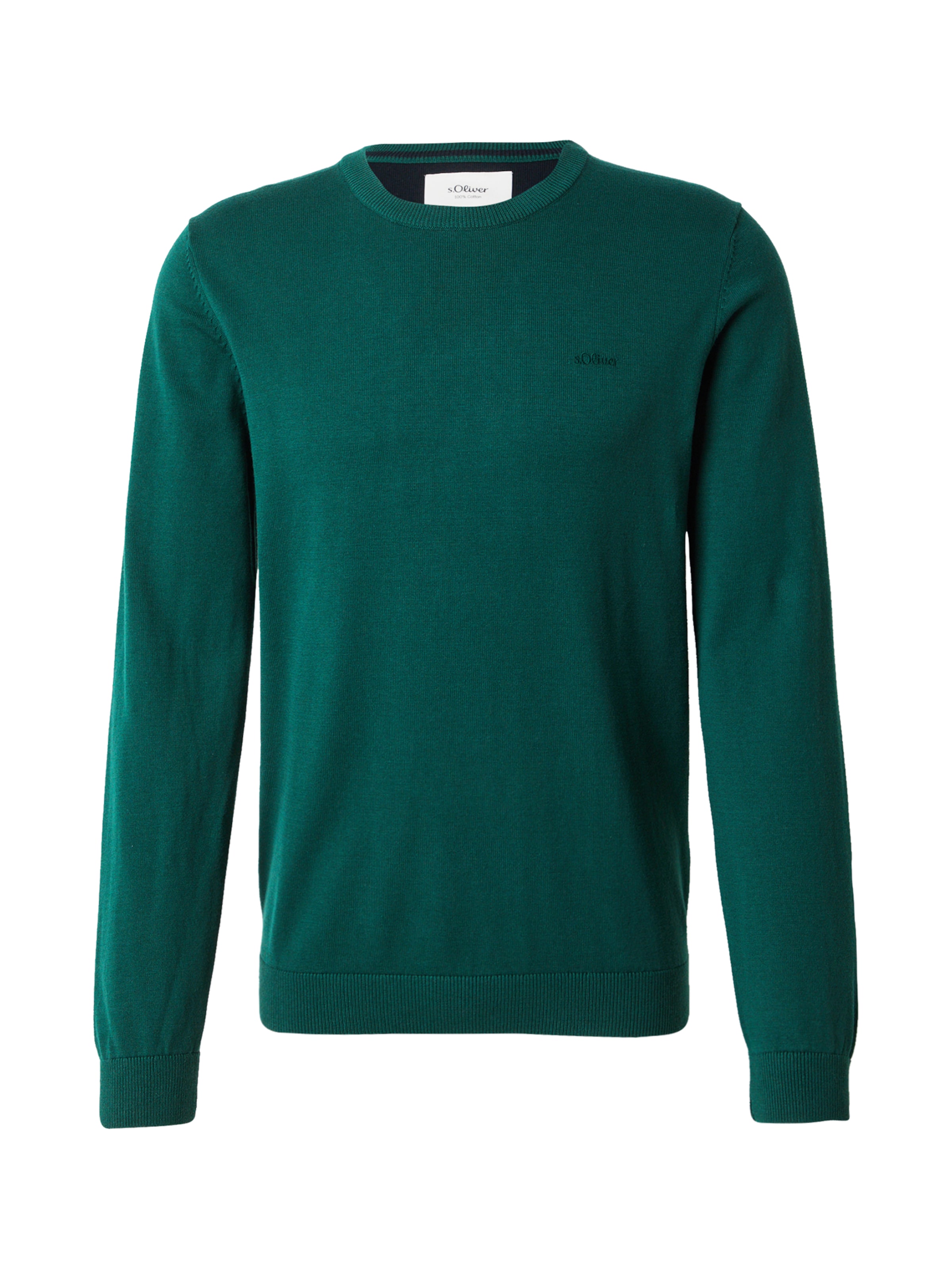 s.Oliver Pullover in Grün: Vorderseite