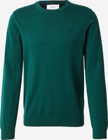 Pull-over s.Oliver en vert : devant