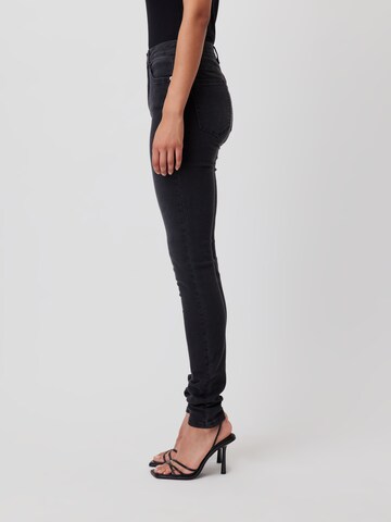 LeGer by Lena Gercke Skinny Jeansy 'Doriana Tall' w kolorze czarny