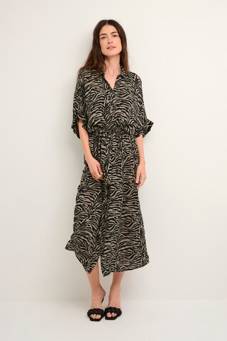 SOAKED IN LUXURY Shirt Dress 'Zaya' in Brown: front