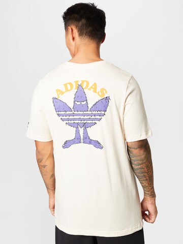 ADIDAS ORIGINALS T-Shirt 'Graphic Fun' in Beige