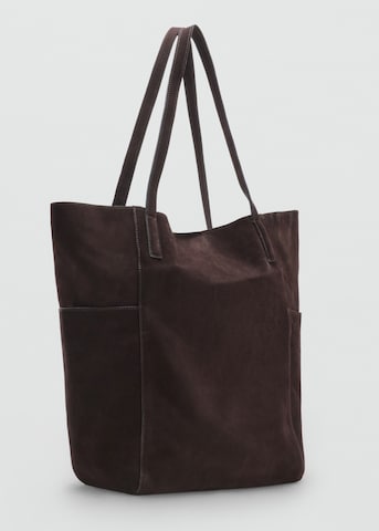MANGO Shopper 'ALMUDENA' in Braun