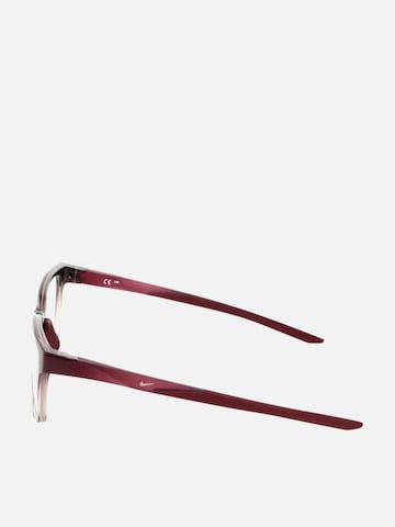 NIKE - Gafas de sol 'Burgundy Crush/Moon Particle' en rojo