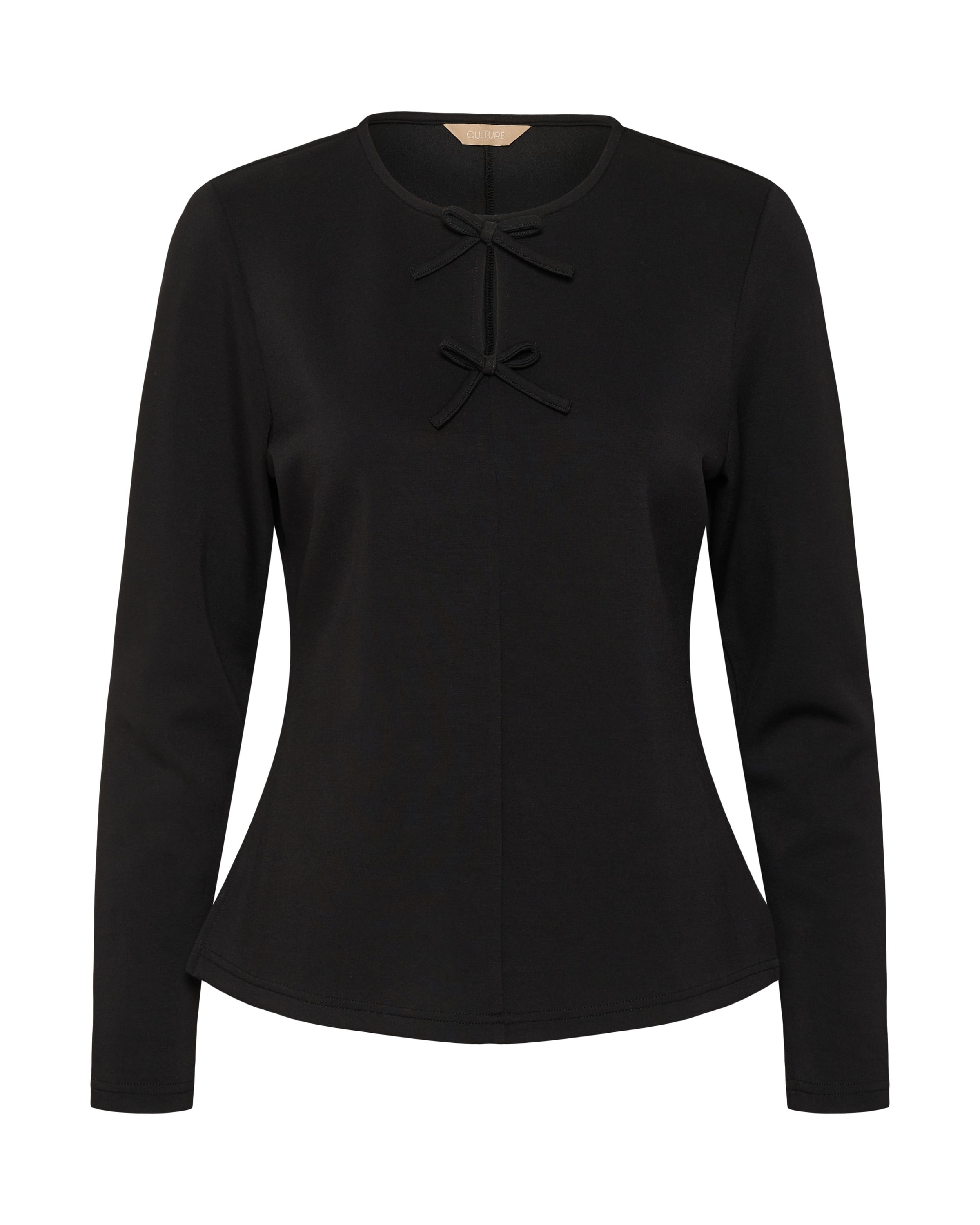 T-shirt CULTURE en noir : devant