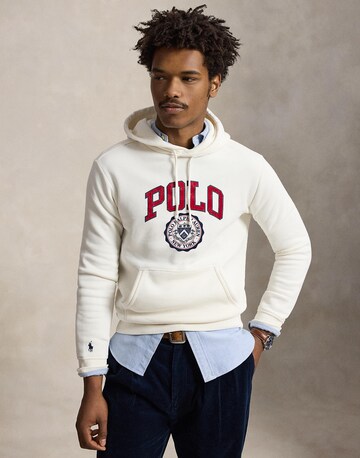 Polo Ralph Lauren Tréning póló 'SEASONAL FLEECE' - fehér: elől