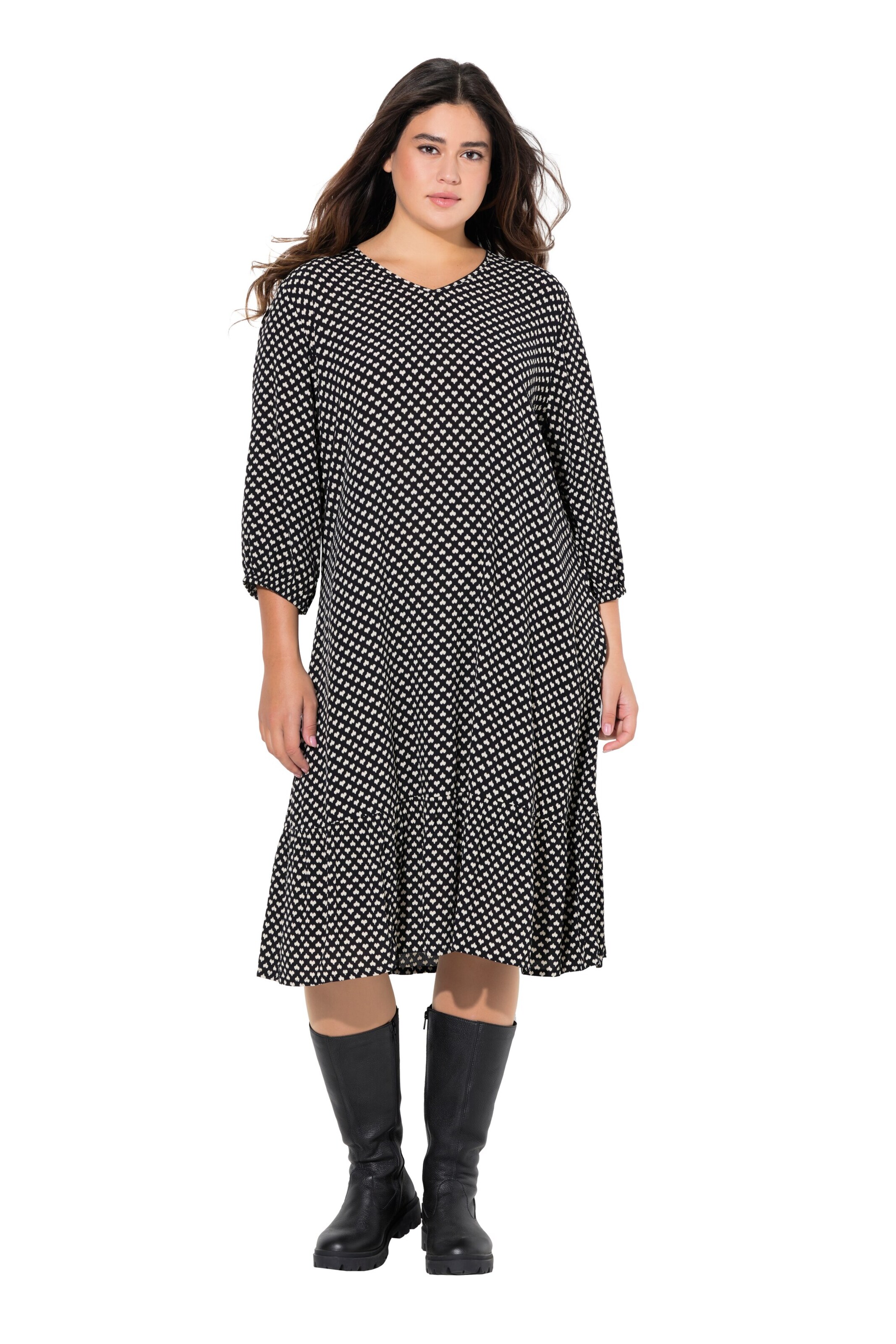 Ulla Popken Jurk in Zwart