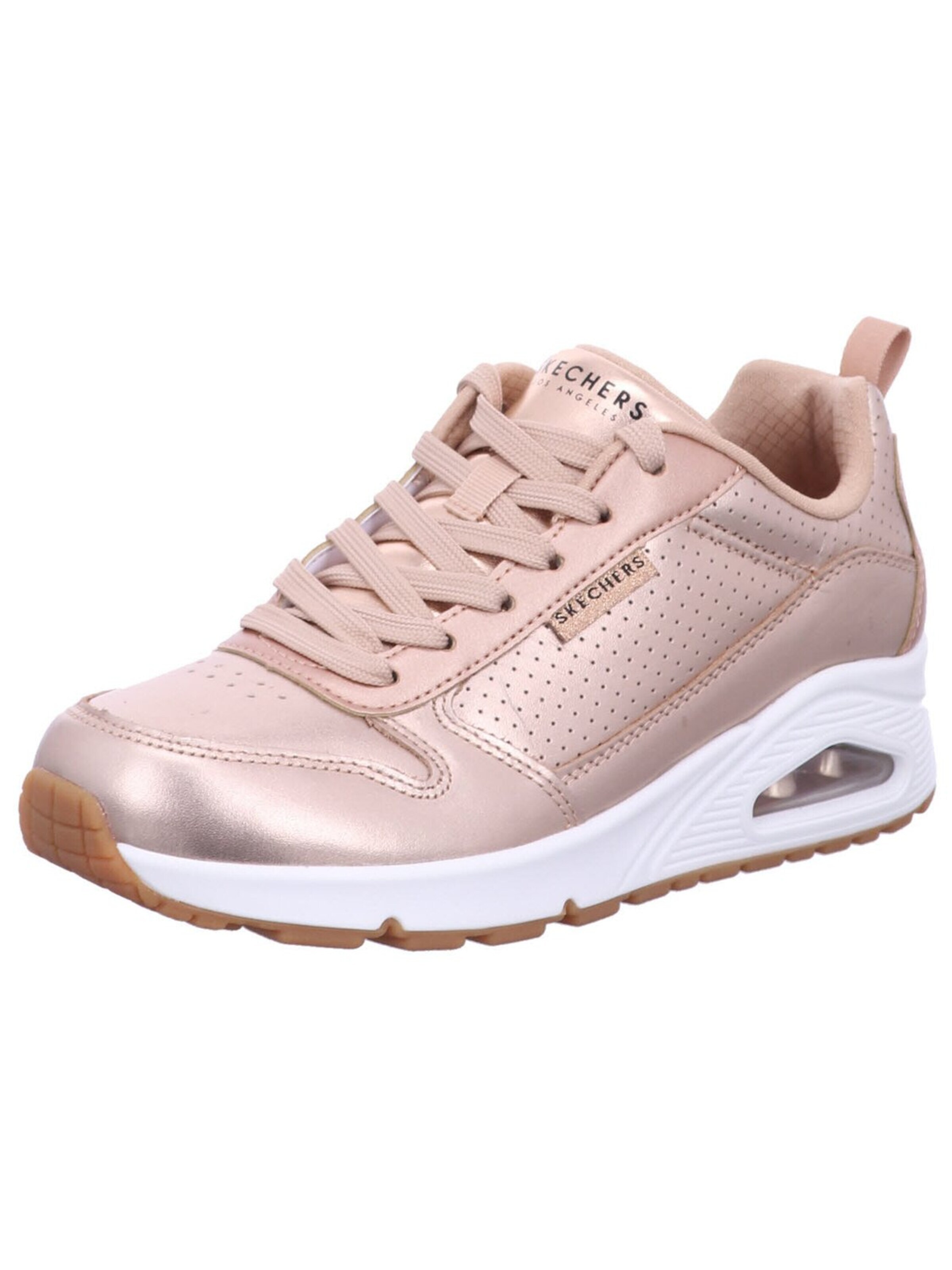 SKECHERS Sneaker low 'Sneaker Damen 177109 RSGD Kunststoff (Synthetik) in braun'‌‌‌‌‌ in Pink: Vorderseite