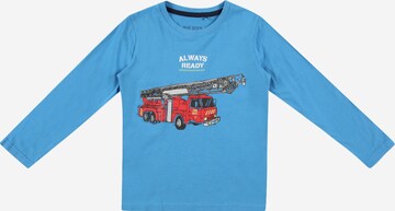 BLUE SEVEN T-shirt i blå: framsida