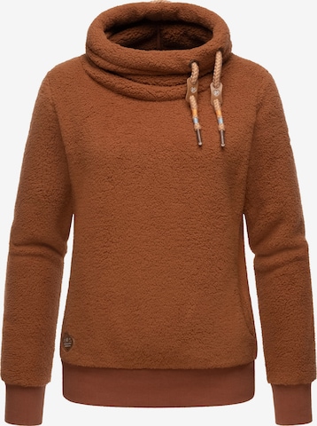 Sweat-shirt 'Menny' Ragwear en marron : devant