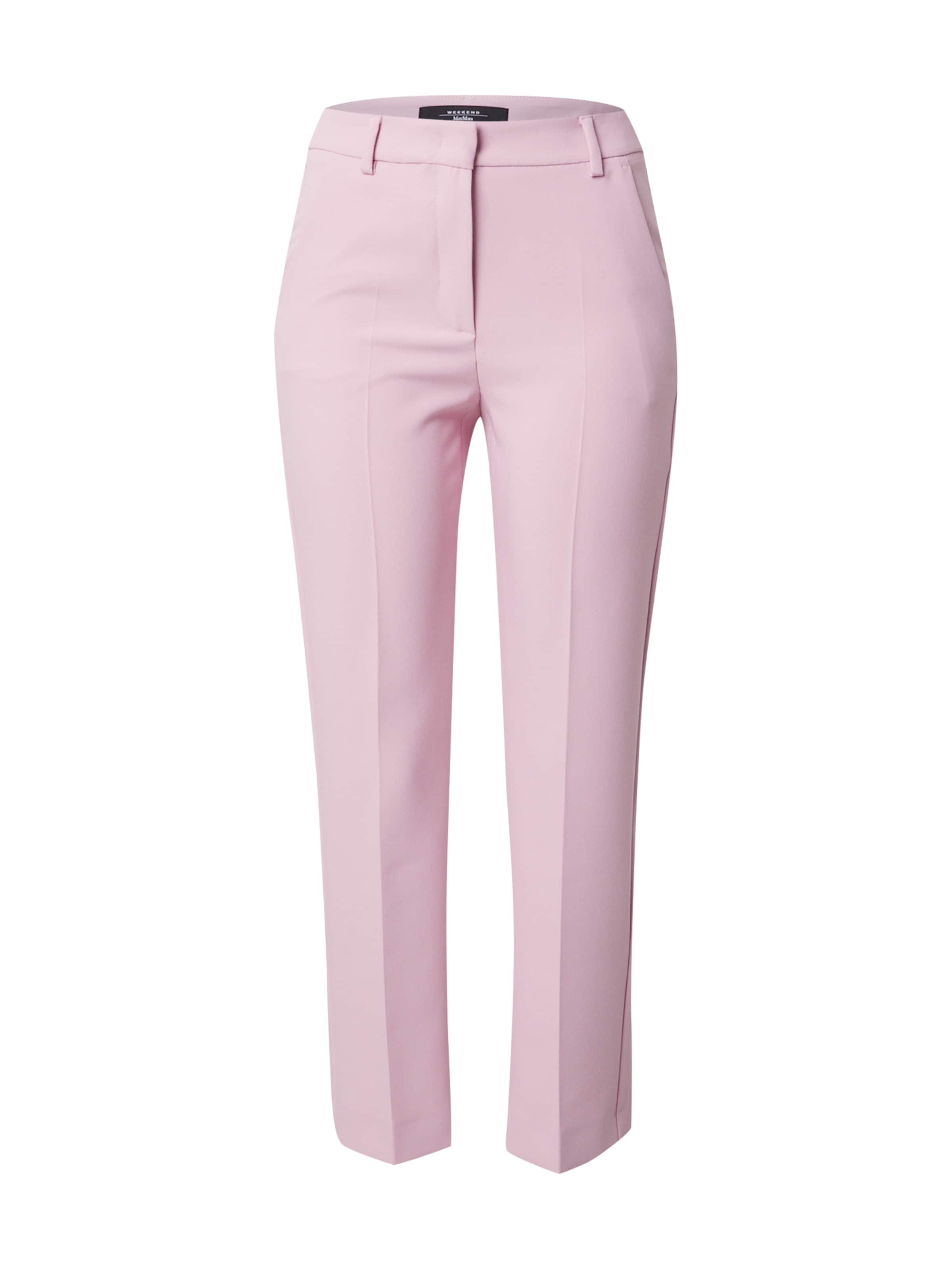 Weekend Max Mara Regular Hose 'RANA' in Pink: Vorderseite