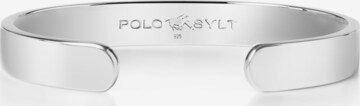 Polo Sylt Armband 'Off Side  Near Side' in Silber