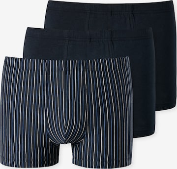 SCHIESSER - Calzoncillo boxer en azul: frente