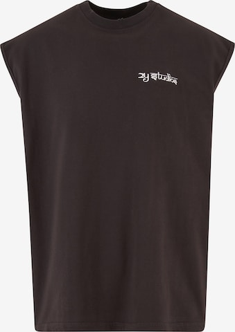 2Y Studios Shirt 'Tiger' in Black: front