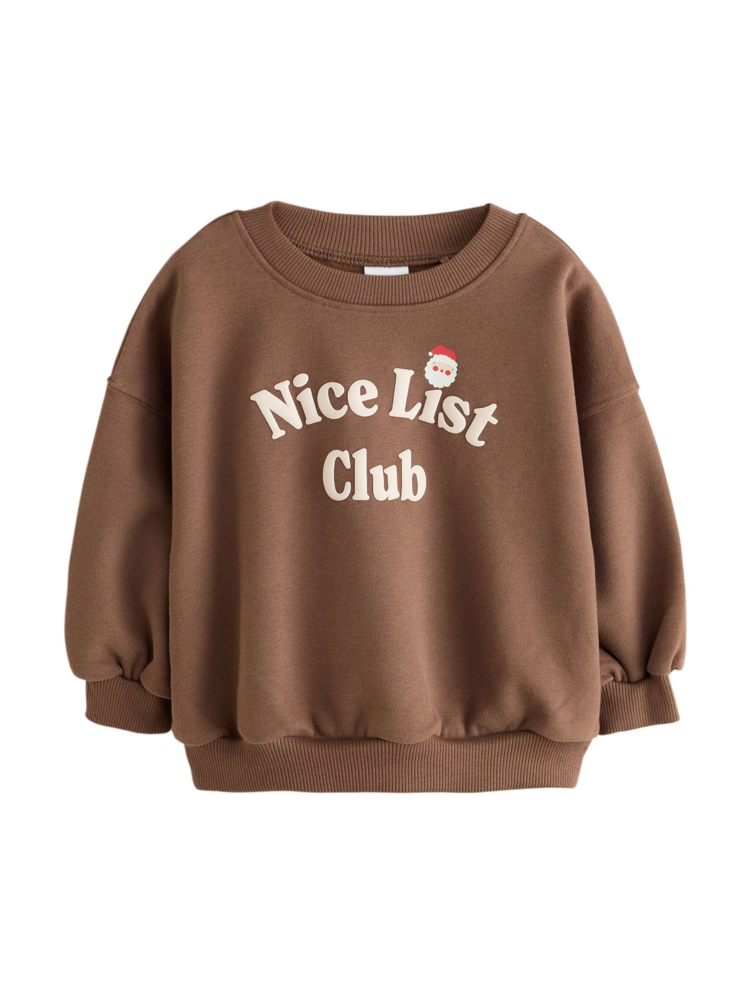Next Sweatshirt i brun: forside