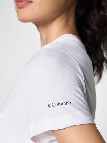 COLUMBIA Funktsionaalne särk 'Ruby Springs™', värv valge