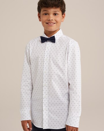 Regular fit Camicia di WE Fashion in bianco: frontale