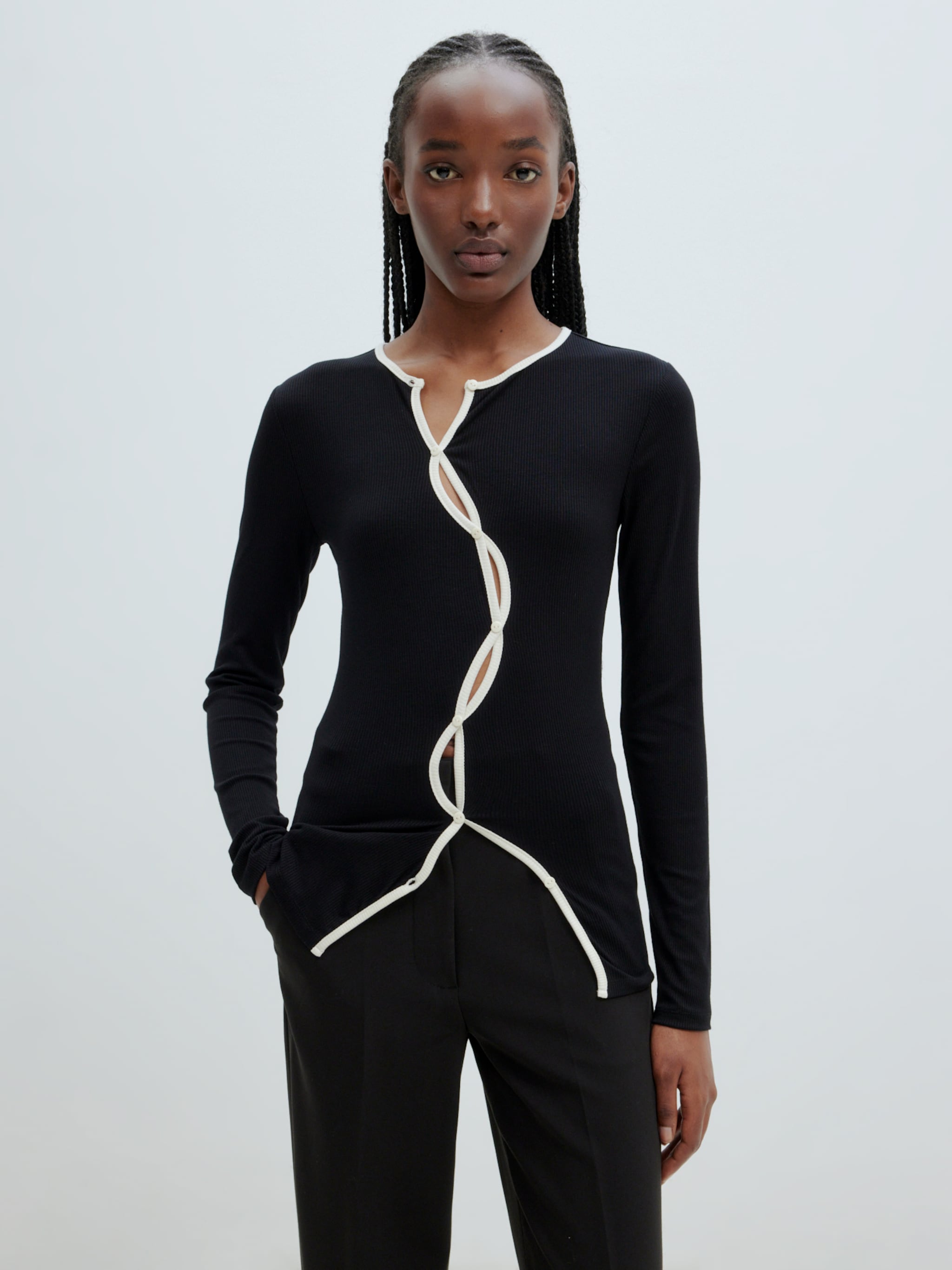 EDITED Produits T-shirt 'Yosefine' noir