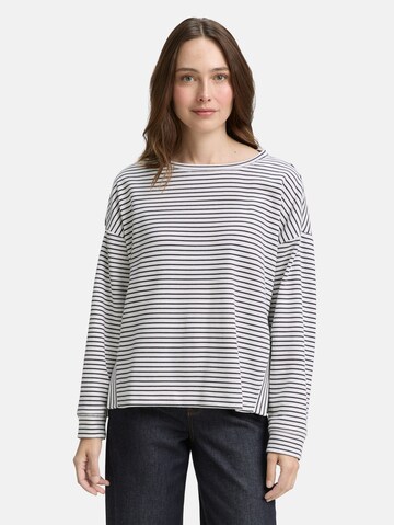 TOM TAILOR Sweatshirt in Blauw: voorkant