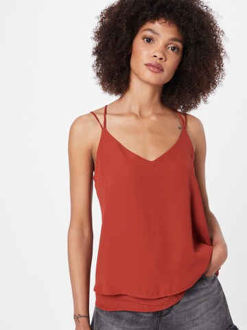 VERO MODA Top 'Poel' in Rot: predná strana